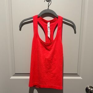 lululemon athletica Vibrant Red Tank Top